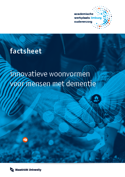 Factsheet Innovatieve woonvormen
