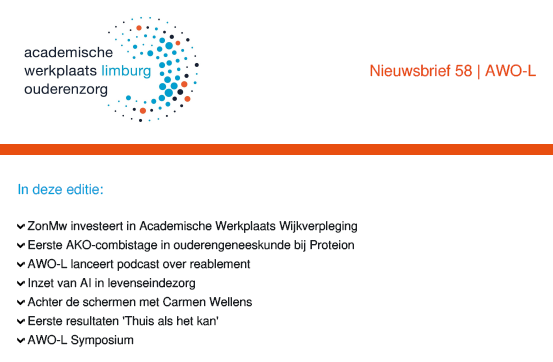 Nieuwsbrief 58 | AWO-L
