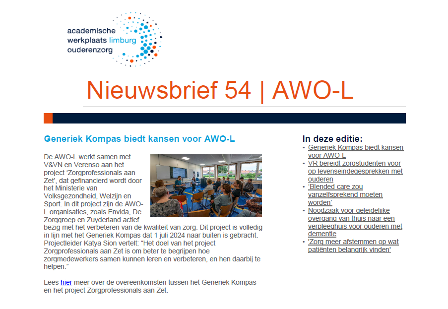 Nieuwsbrief 54 | AWO-L